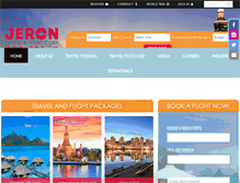 Tablet Screenshot of jerontravel.com